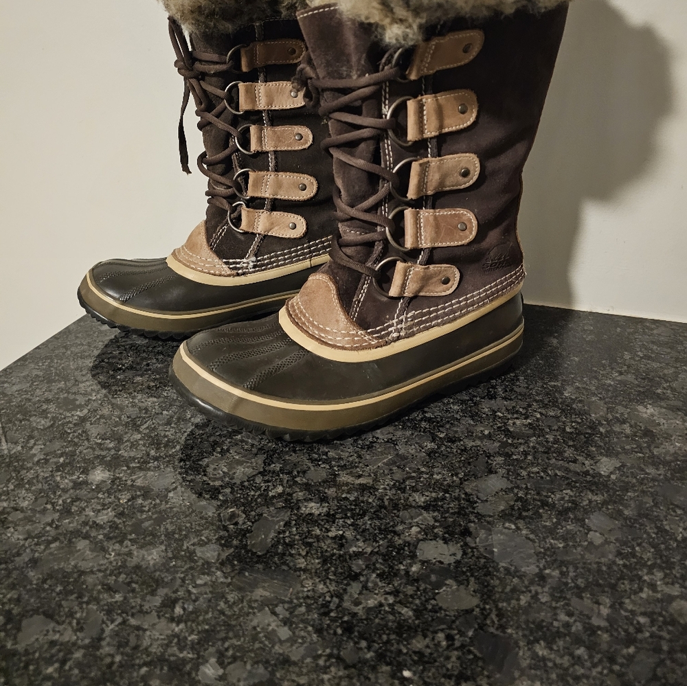 SOREL Joan of Arctic 1540 Tall Boots WATERPROOF 👢 - Picture 4 of 8